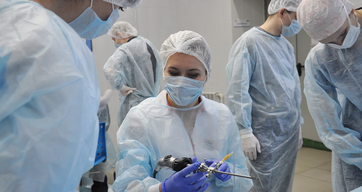 31 марта-01 апреля на базе ИВЦ МВА стартовал новый проект- практиклаб (практическое лабораторное занятие) «Эндоскопия для врачей общей практики».