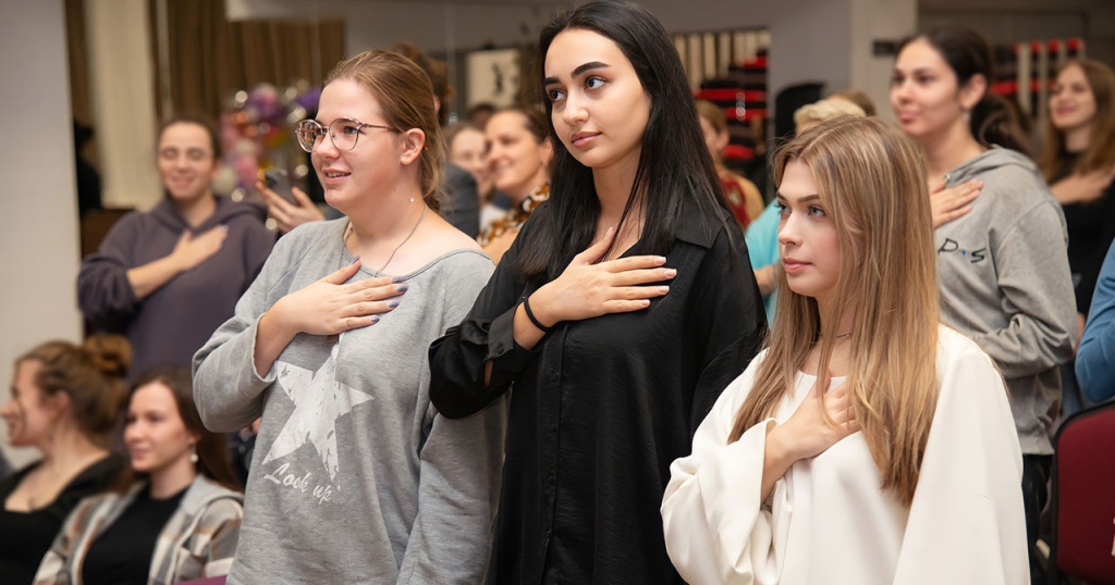 Первокурсники официально стали частью нашей родной Академии!