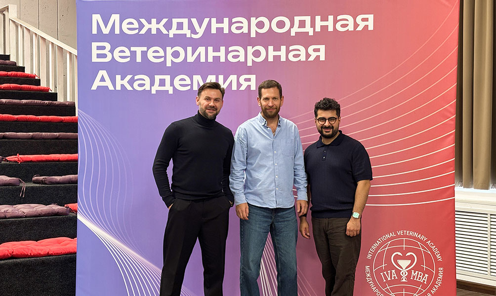 В Международной Ветеринарной Академии прошла встреча ректора Ершова П.П. и представителей Vet Union
