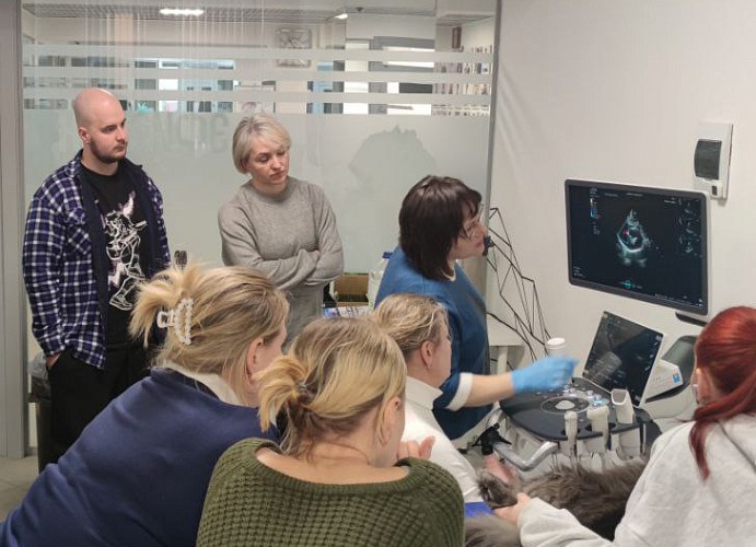 Практический мастер-класс «Основы эхокардиографии для врачей общей практики» в Центре образования Международной Ветеринарной Академии