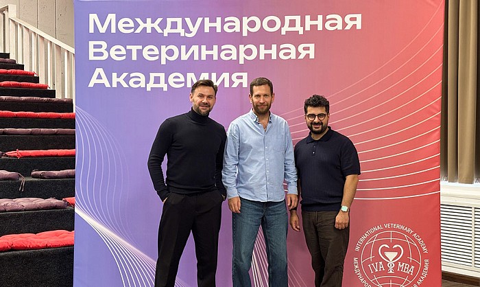 В Международной Ветеринарной Академии прошла встреча ректора Ершова П.П. и представителей Vet Union